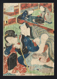 Erotische Darstellung Japan Edo-Zeit
