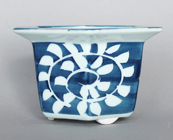 Shohin Bonsai Pot Imari Porzellan Japan AA