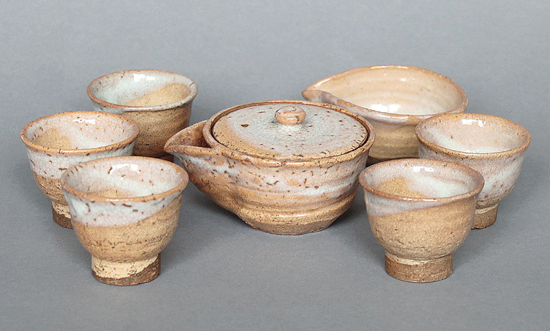Gyokuro Teeset Keramik semi-antik A