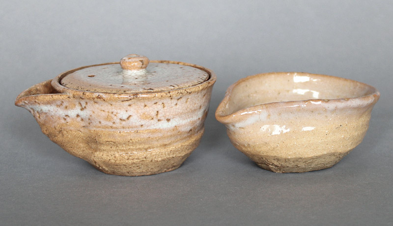 Gyokuro Teeset Keramik semi-antik B