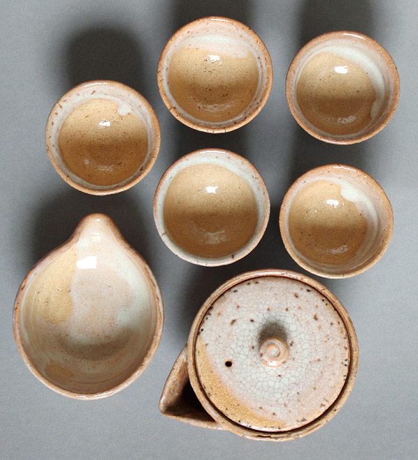 Gyokuro Teeset Keramik semi-antik O