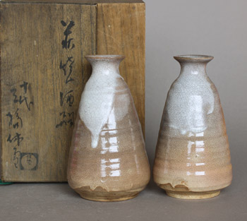 Kiyusetsu Sakeflaschen antik AA