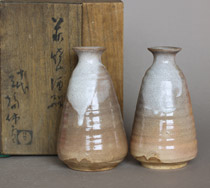 Kiyusetsu Miwa Sakeflaschen antik