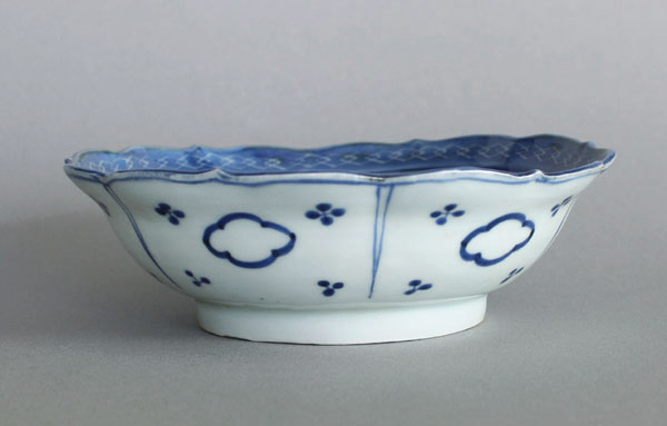 Blau-Weiß Imari Porzellan Edo B