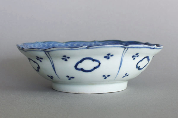 Blau-Weiß Imari Porzellan Edo C