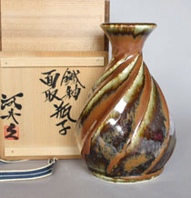 Hisashi Kawai Vase Mingei Tomobako Chado