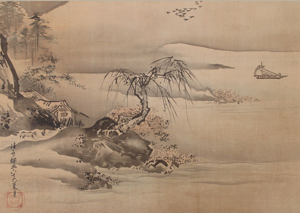 Kano-Tanyo-Morinobu-Bildrolle-antik-Japan-KAK138A2
