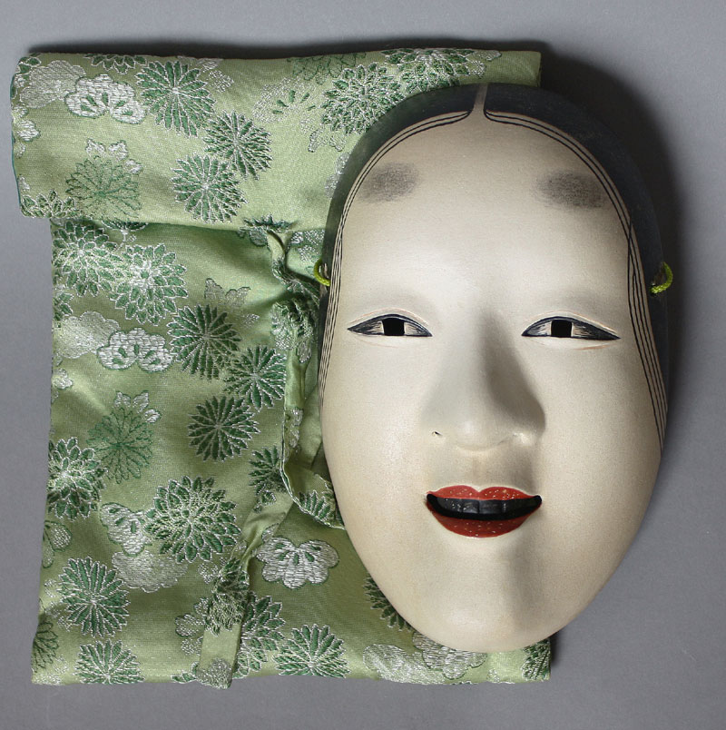 Noh-Maske Junge Frau young woman Japan D