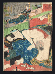 Edo Erotik Farbholzschnitt Japan