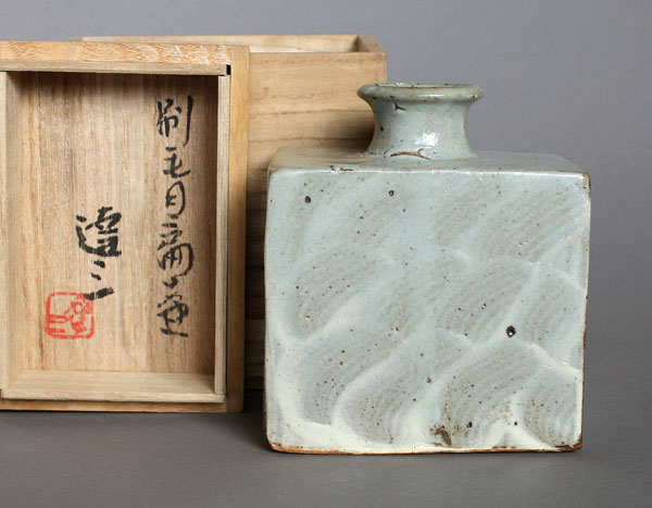 Henko Hanaire Mashiko Keramik LNT Japan Mingei A