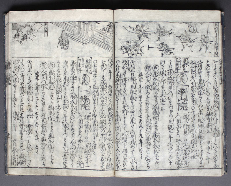 Japanische Kaiser Holzschnitt Buch EDO B