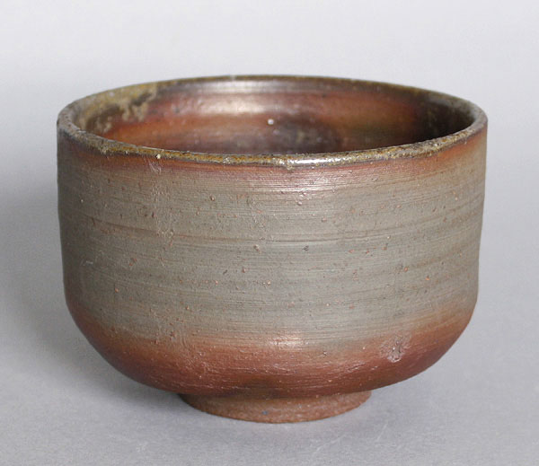 Bizen Keramik Anagama Ofen Teeschale Japan C